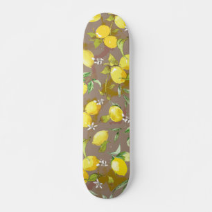 Skateboard Aquarelle citron