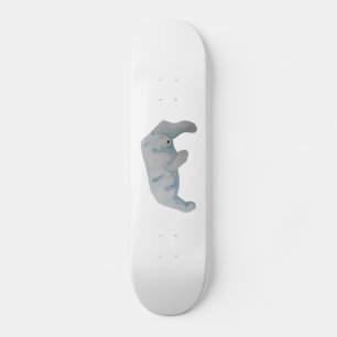 Skateboard Aquarelle Ours polaire des mammifères marins