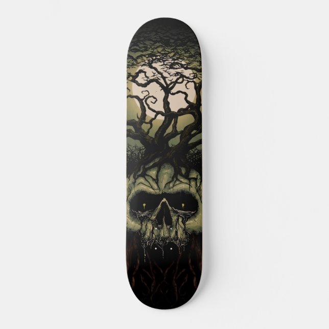 Skateboard Arbre (Recto)
