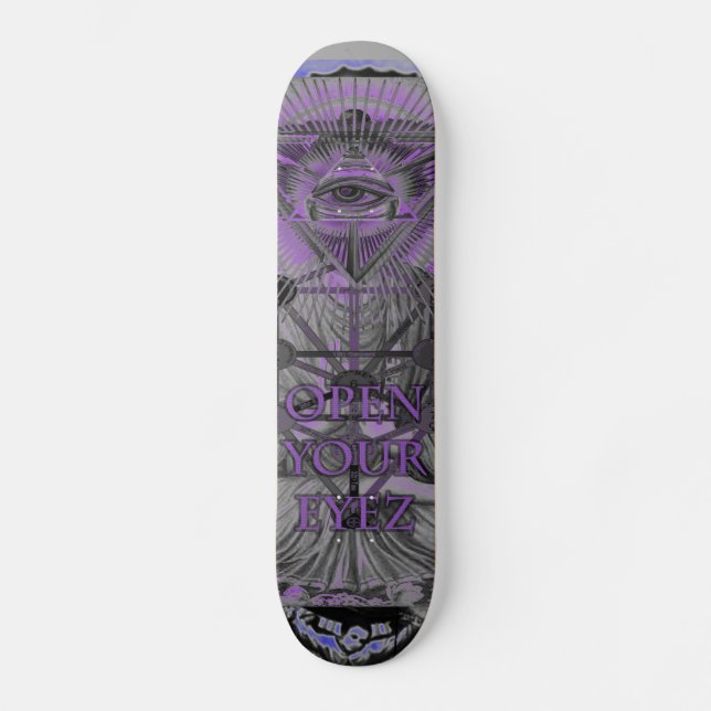 Skateboard Arbre de la vie (Recto)
