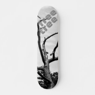 Skateboard arbre libre