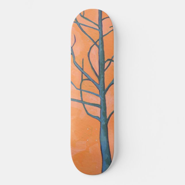 Skateboard Arbre nu (Recto)