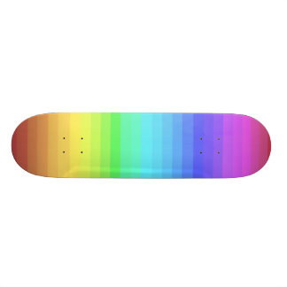Skateboard Arc-en-ciel