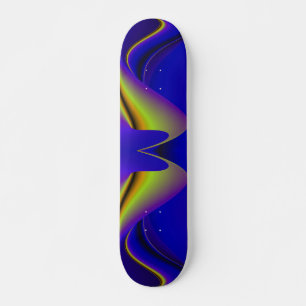 Skateboard Arc-en-ciel Abstrait