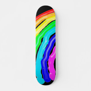 Skateboard Arc-en tiré