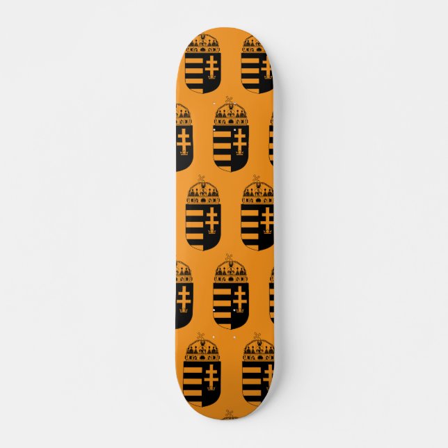Skateboard Armoiries de Hongrie (Devant)