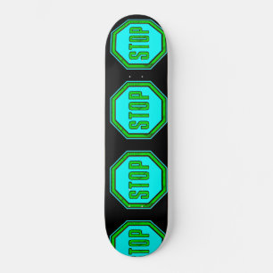 Skateboard Arrêter le signe