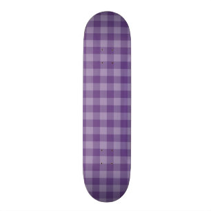 Skateboard Arrière - plan checkered violet