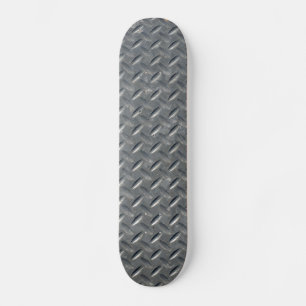 Skateboard Arrière - plan de tôles en acier diamant