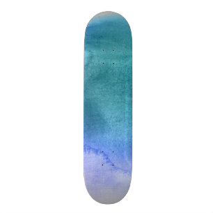 Skateboard Arrière - plan peint à la main 12 d'aquarelle