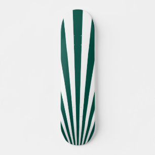 Skateboard Arrière - plan rétroactif Turquoise de rayons Sun 