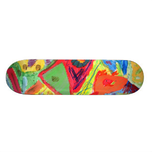 Skateboard Art abstrait de Kandinsky