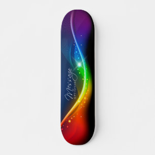 Skateboard Art Abstrait Planche à Roulettes 12A
