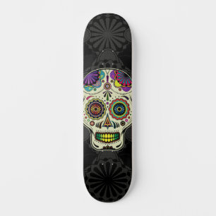 Skateboard Art de crâne de sucre - jour des morts