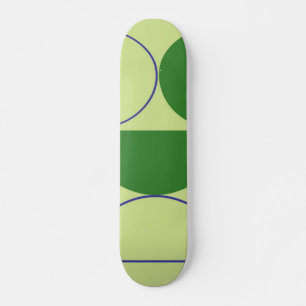 Skateboard art des formes abstraites