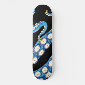 Skateboard Art des Tentacles de Kraken