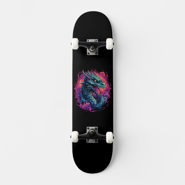 Skateboard Art Dragon (Recto)