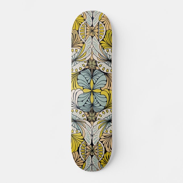 Skateboard Art Nouveau Design #4 @ Victoria Shaylee (Recto)