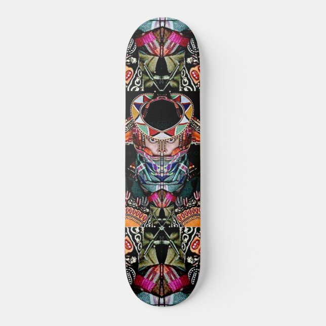Skateboard Art par la planche à roulettes de Davey AFRICANA 2 (Recto)