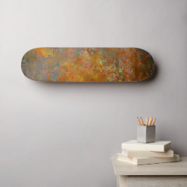 Skateboard Art Rustique Industriel Rouillé