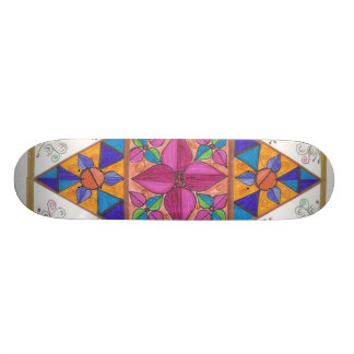 Skateboard Art Sk8Board de la géométrie de Sk8er