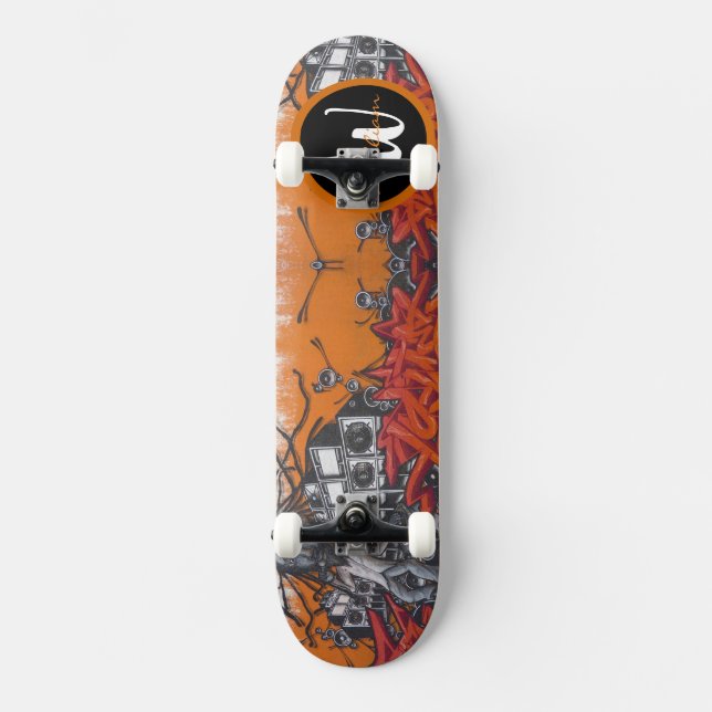 Skateboard Art urbain (Recto)