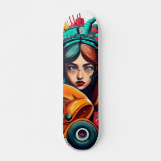 Skateboard art urbain