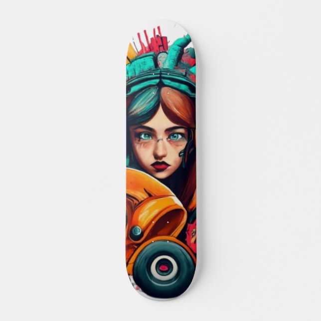 Skateboard art urbain (Devant)