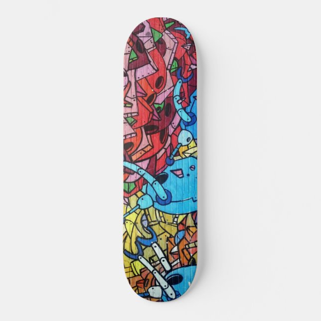 Skateboard Art urbain 12. (Recto)