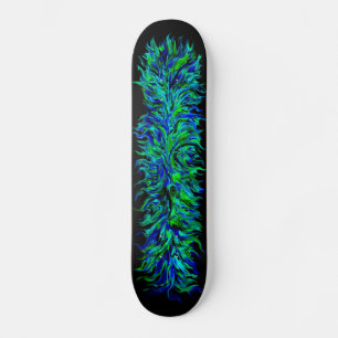 Skateboard Artdeco en style Regenbogen