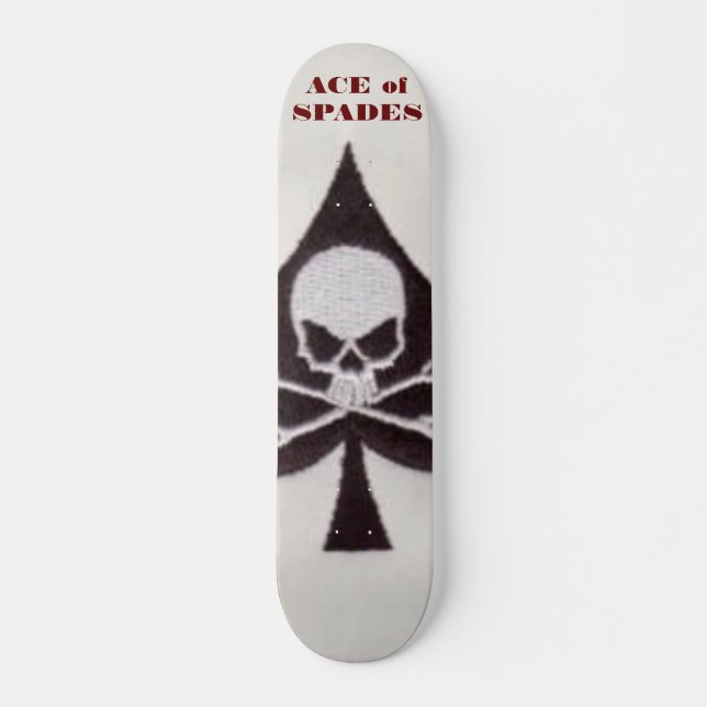 Skateboard As de pique (Devant)