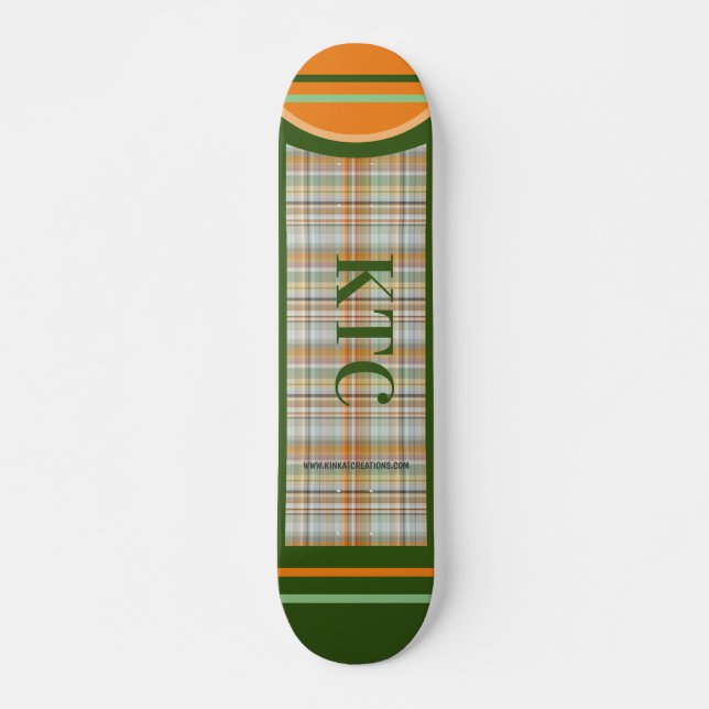 Skateboard Aston Plaid 2 (Devant)
