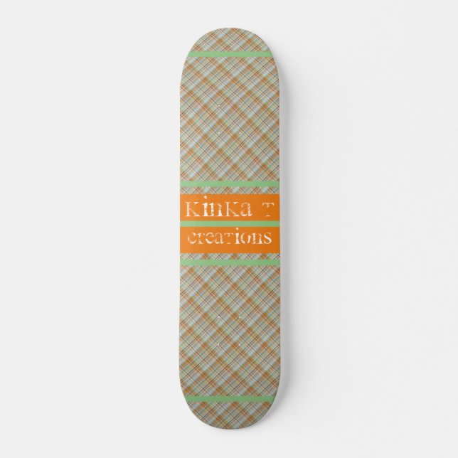 Skateboard Aston Plaids (Devant)