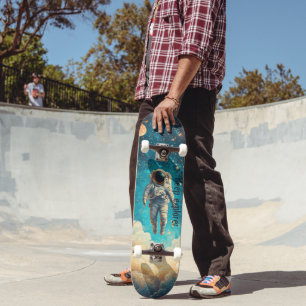 Skateboard Astronaute