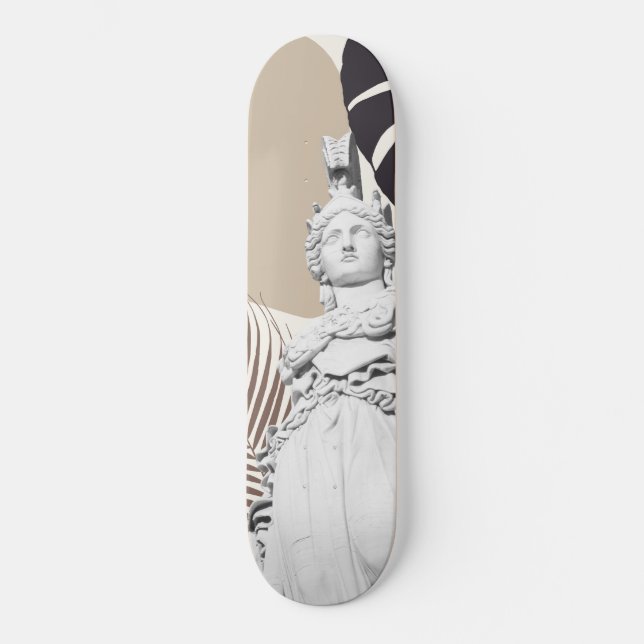 Skateboard Athena Finesse Abstraite #1 #wall #art (Recto)