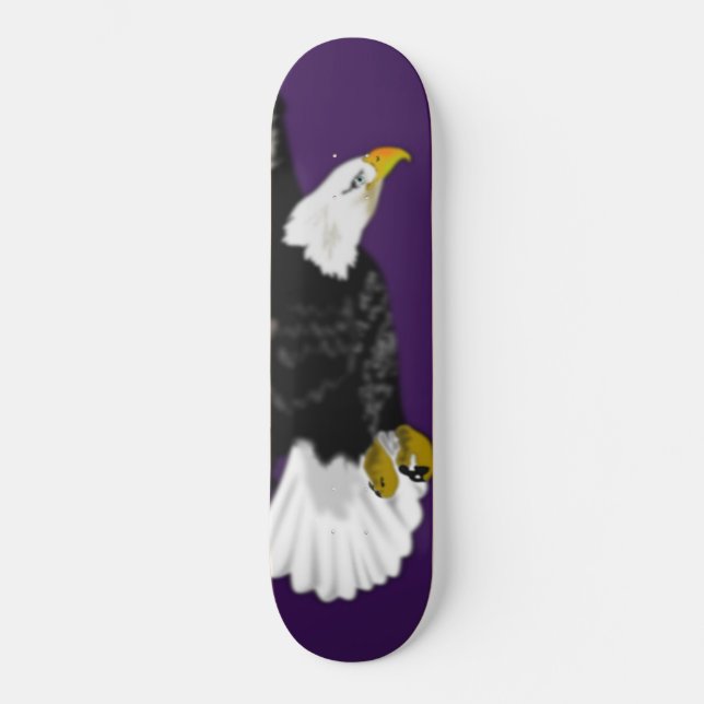 Skateboard Attaque à l'aigle - (Recto)