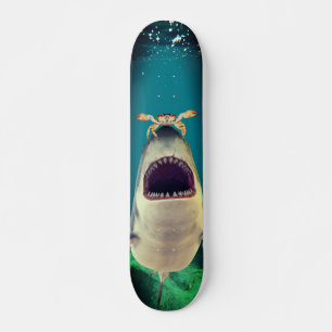 Skateboard Attaque de requins