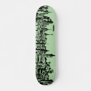 Skateboard Augsbourg capitale allemande de la Souabe