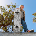 Skateboard aus weißem Marmor<br><div class="desc">Skateboards aus weißem Marmor - Modernes Design</div>
