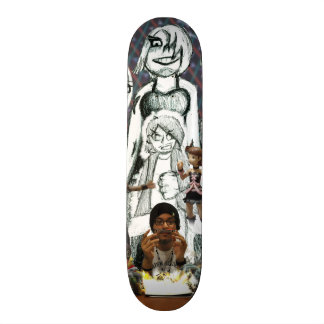 Skateboard Autoportrait (Christopher Saturn)