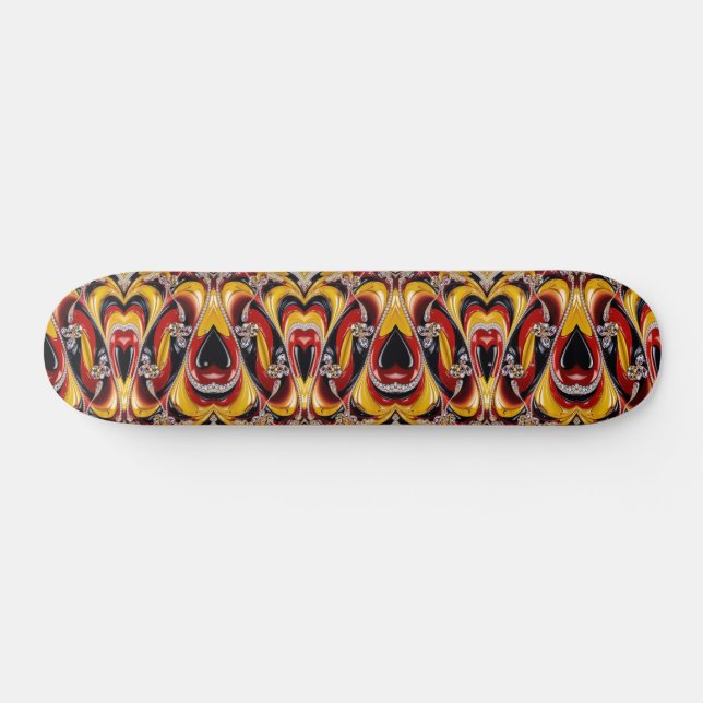 Skateboard avec Belge Colors Design (Horz)