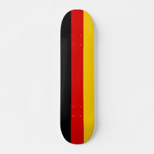 Skateboard avec drapeau d'Allemagne