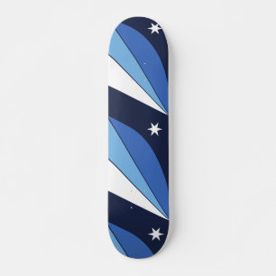 Skateboard avec le drapeau de Columbia, Caroline d