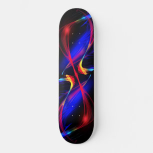 Skateboard avec lumières colorées