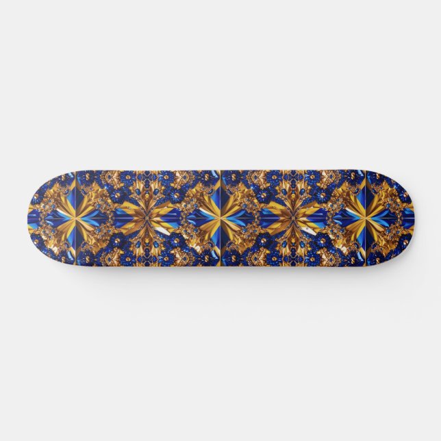 Skateboard avec Suède Couleurs Design (Horz)