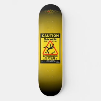 Skateboard Avertissement