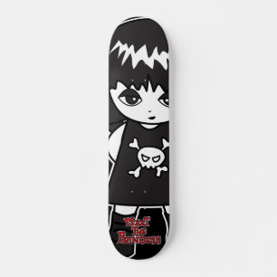 Skateboard Avertissement Princesse
