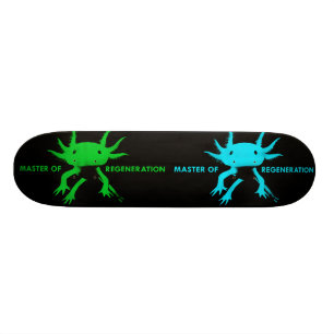 Skateboard axolotl
