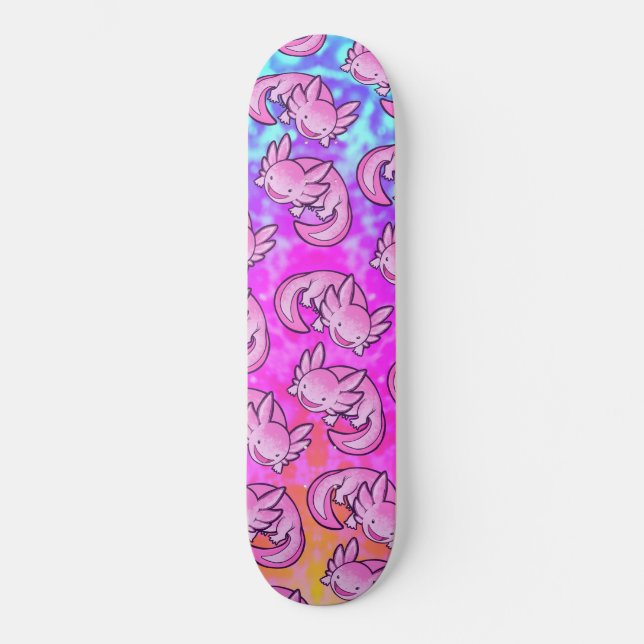 Skateboard Axolotl 2022 Inugami rose (Recto)