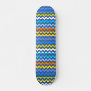 Skateboard Aztec Chevron Zigzag Stripe Motif 3